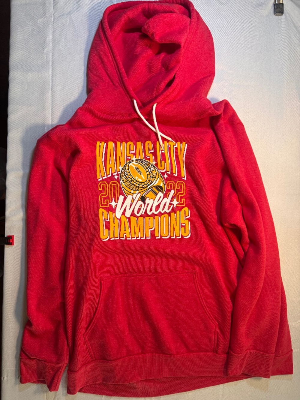 Kansas City Chiefs 2022 World Champs Charlie Hustle #22
